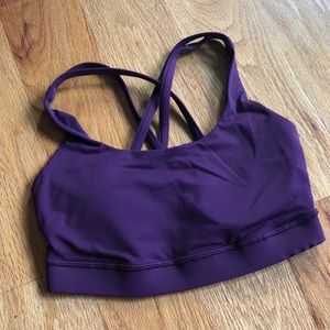 Lululemon Plum Sports Bra